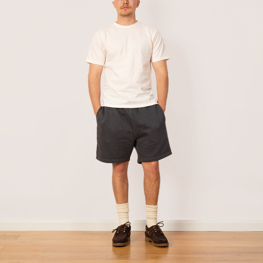 Loopback Shorts - Washed Black