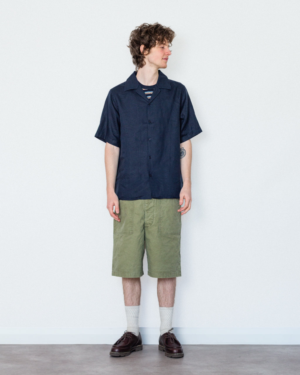 Julio SS No Pocket 5708 - Navy Blue