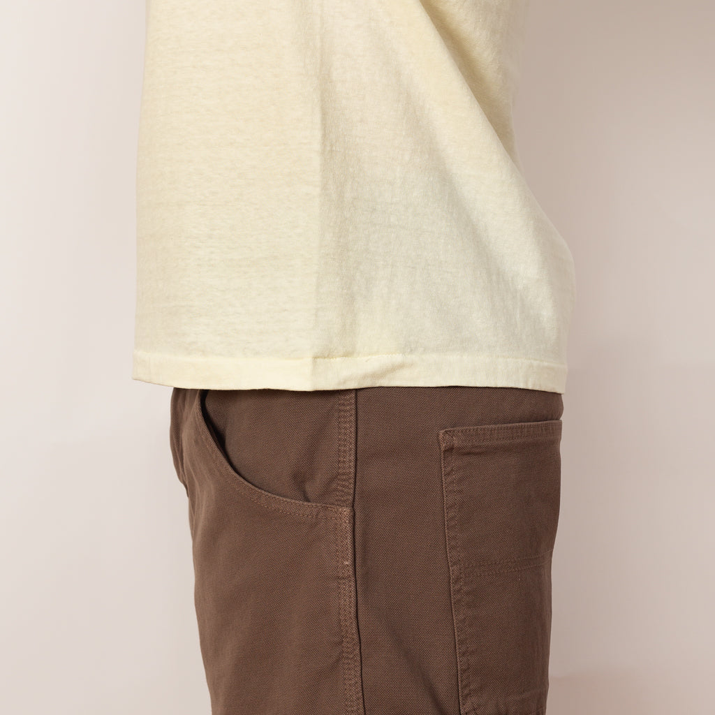 Haleiwa SS T-Shirt - Pigment Dye Pear Sorbet