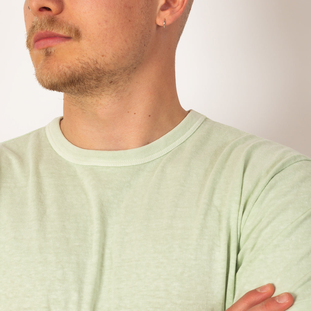 Haleiwa SS T-Shirt - Pigment Dye Sea Foam