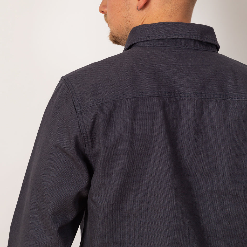 Point Reyes Canvas Shirt - Smoulder Blue