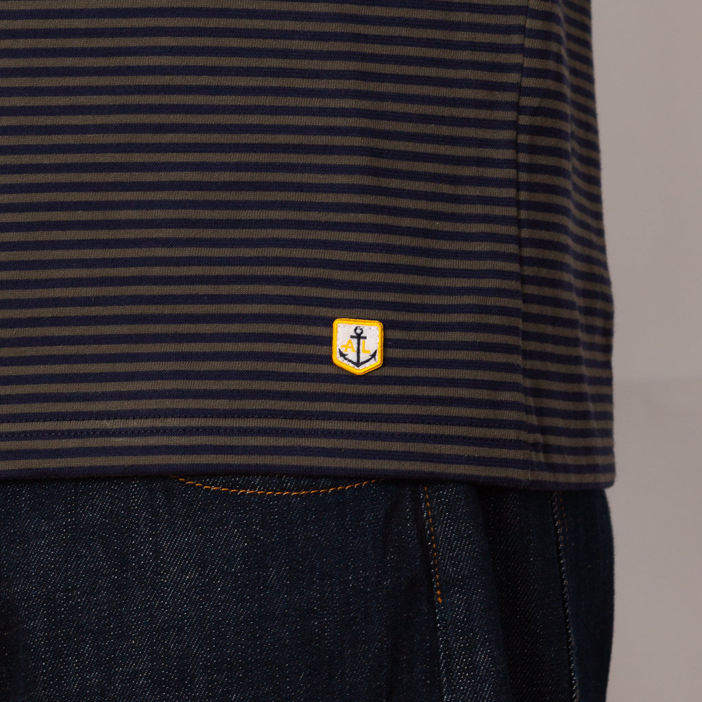 Heritage Stripe T-Shirt - Marine Deep / Chimera