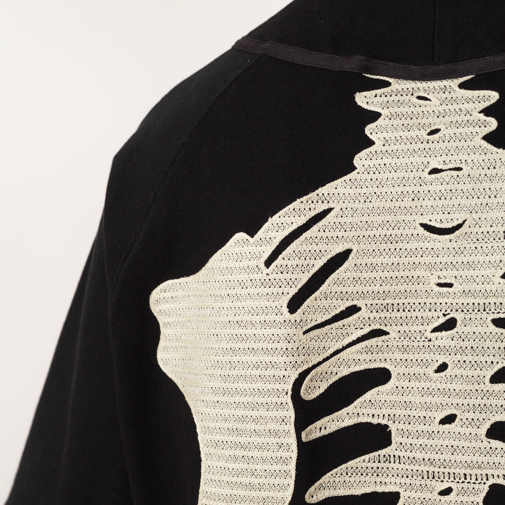 Bone Baseball Shirt - Black