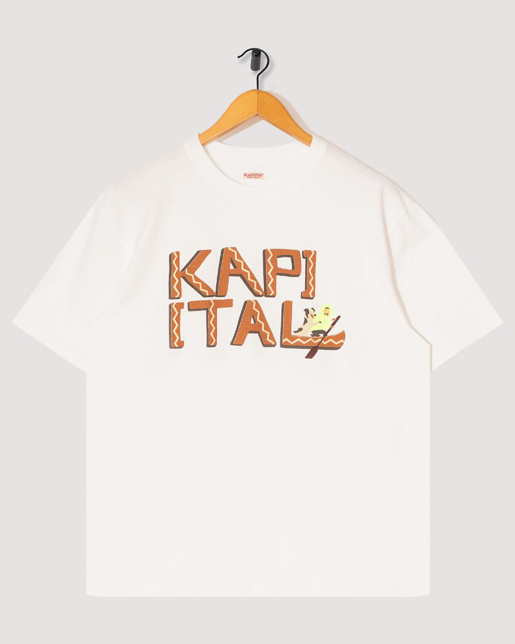 Canoe Kapital Tee - Brick | Kapital | Peggs & son.