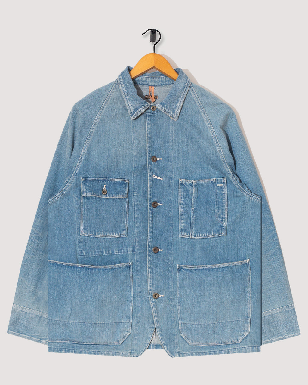 12oz Denim Cactus Coverall - Midtone | Kapital | Peggs & son.