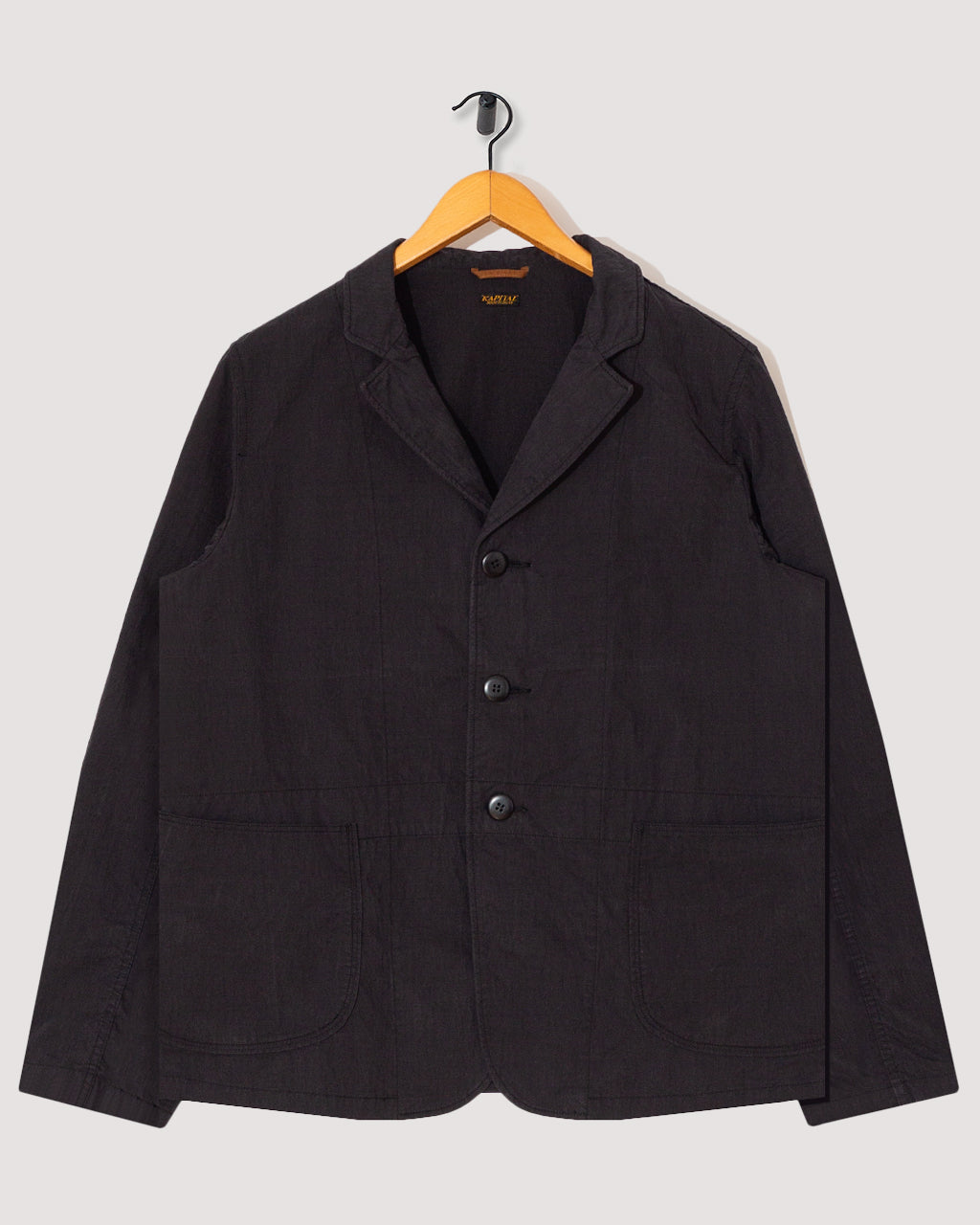 Ripstop Hospital Jacket - Black | Kapital | Peggs & son.