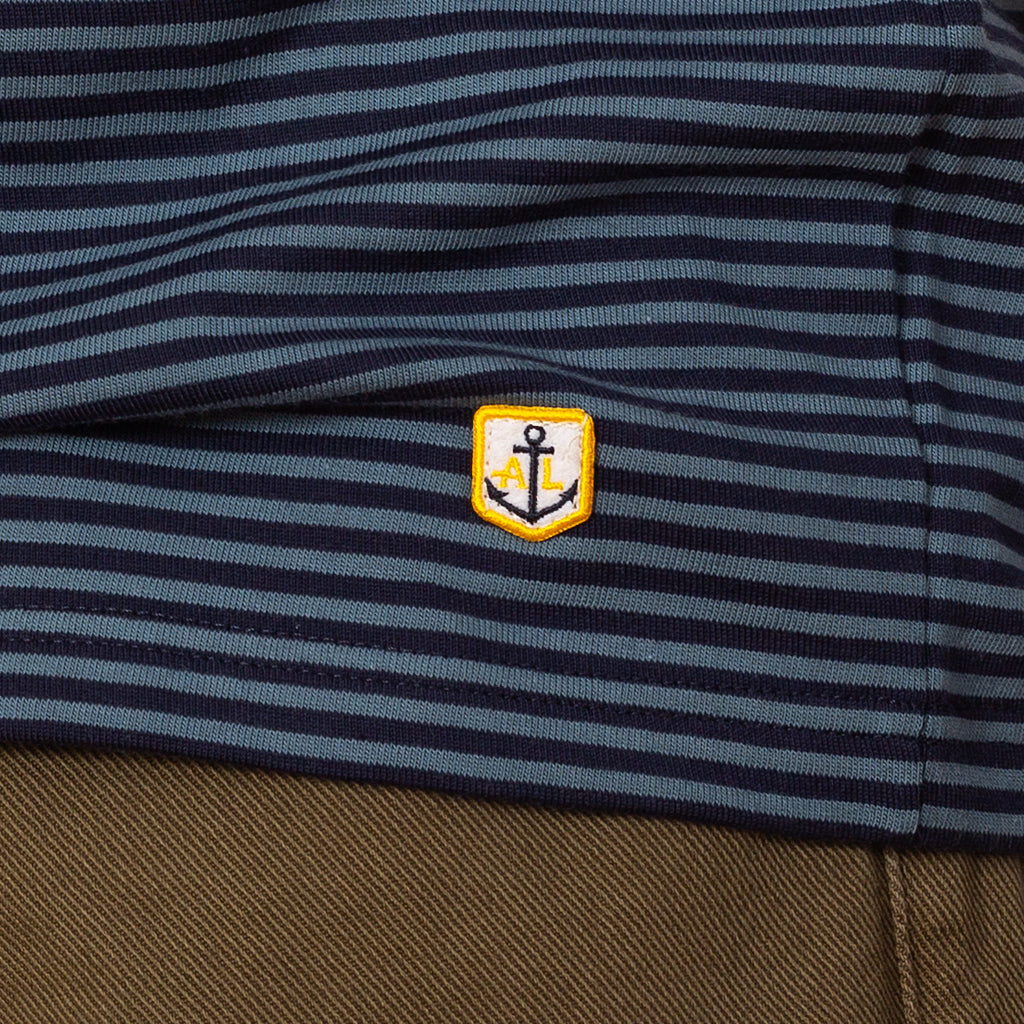 Heritage Stripe T-Shirt - Marine Deep / Bluefin