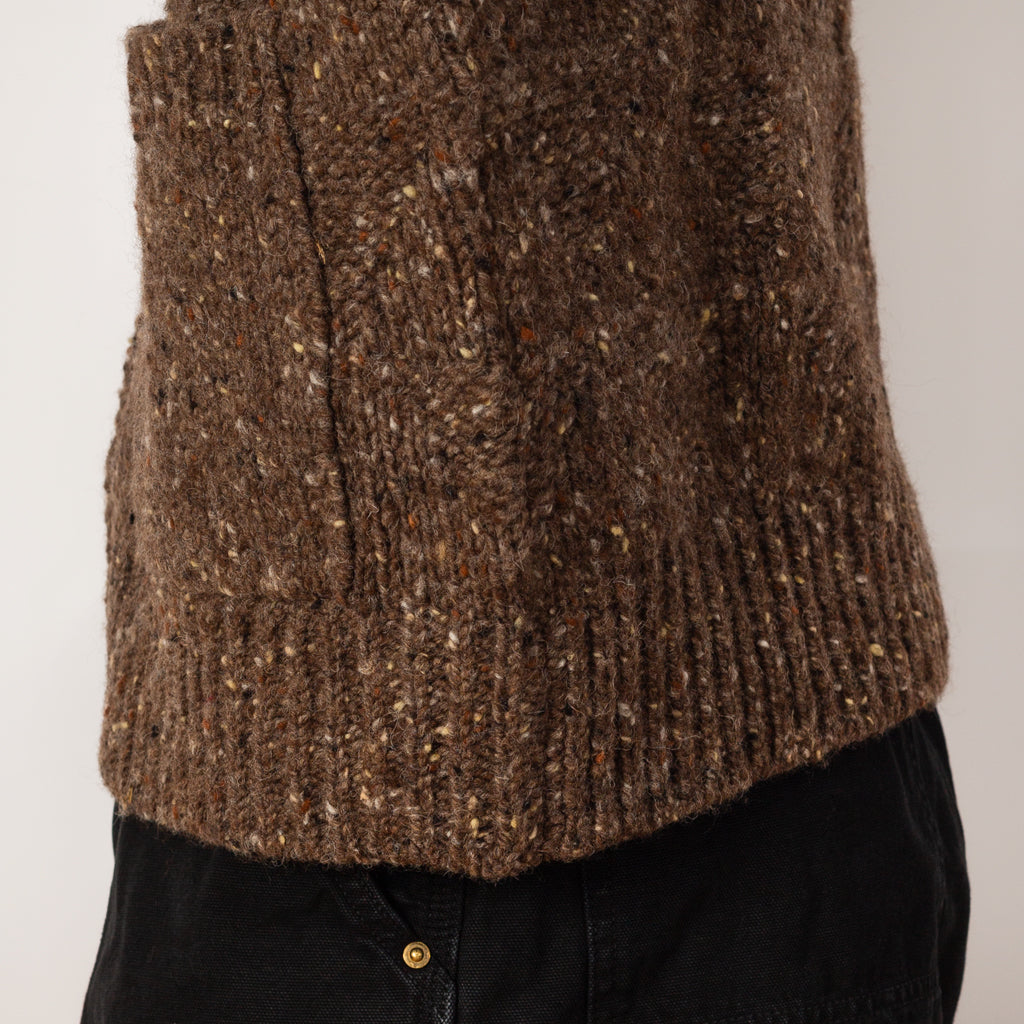 Erik Donegal Diamond Jacket - Seal Brown
