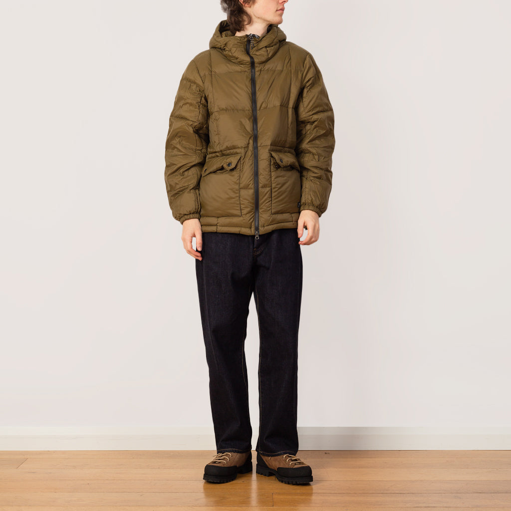 Packable Down Volume Hooded - Olive