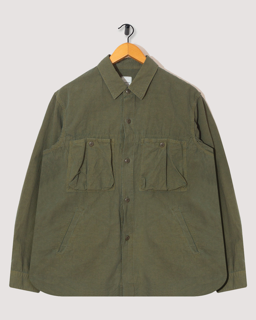High Density Work Shirt Jacket - Olive | Sage De Cret | Peggs & son.