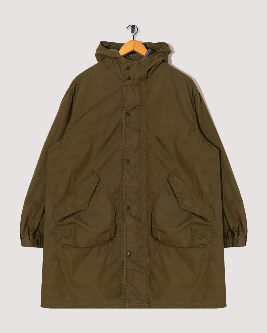 Oxford Three-Way Hooded Coat - Olive | Sage De Cret | Peggs & son.