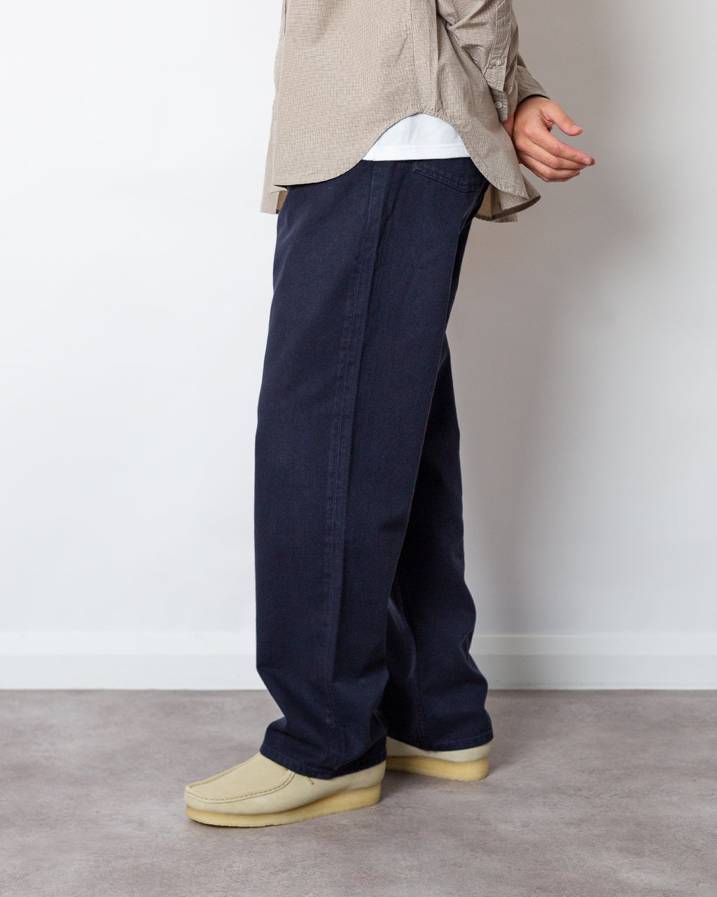 Korshavn Relaxed 5 Pocket Heavy Twill - Dark Navy