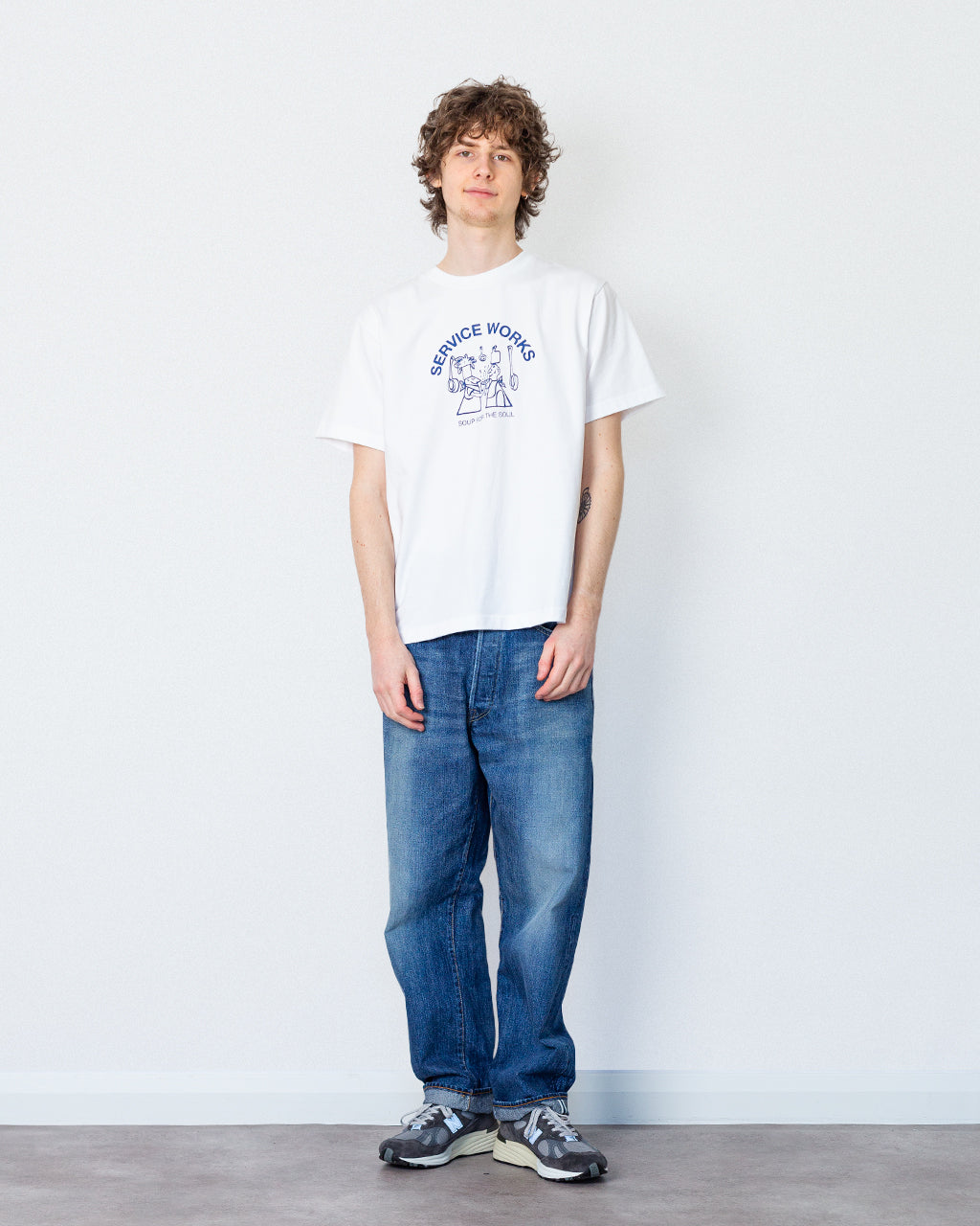 Soup For The Soul Tee - White