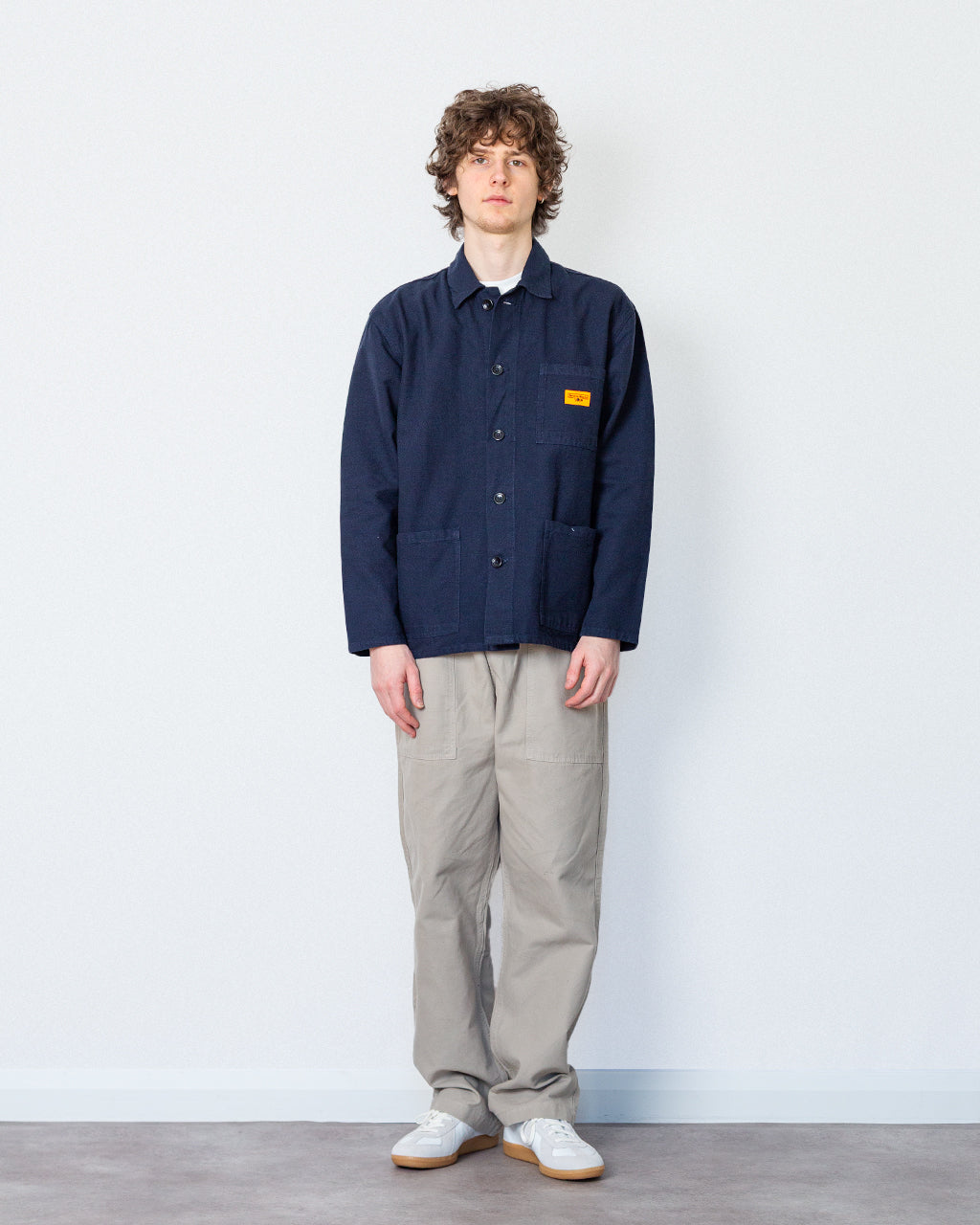 Canvas Chore Shirt - Dark Navy