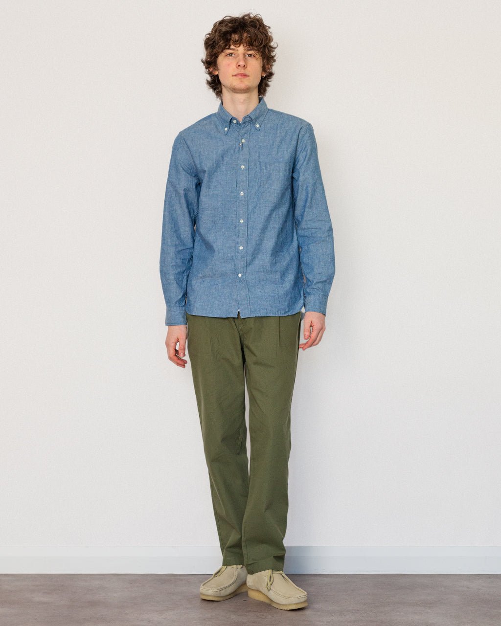 Twill Waiter Pant - Olive