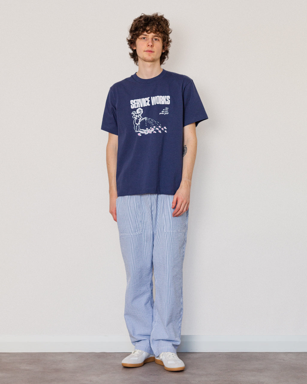 Garden Tee - Navy