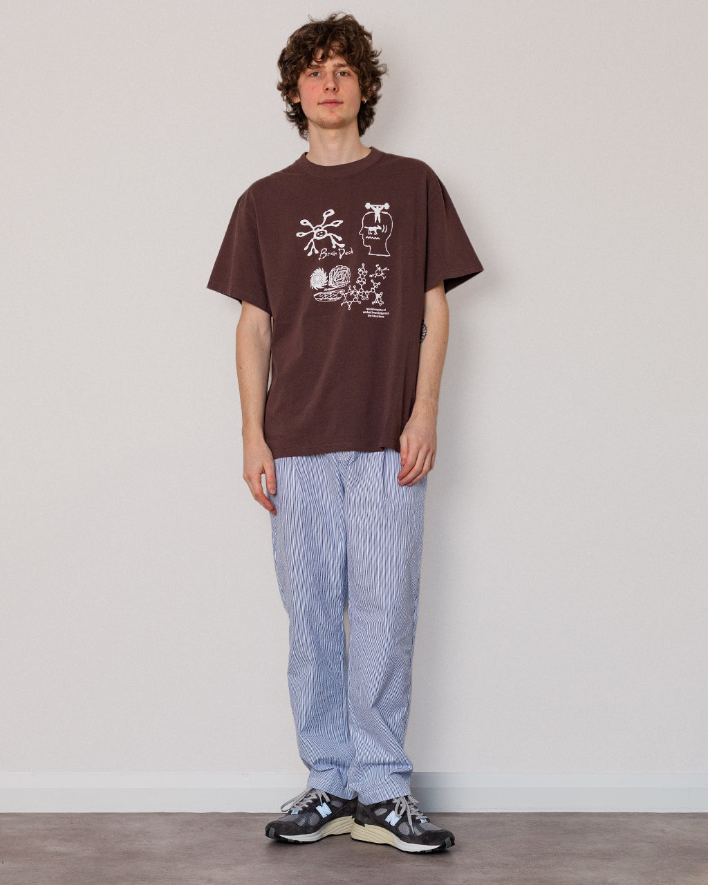 Seersucker Waiter Pant - Navy Stripe