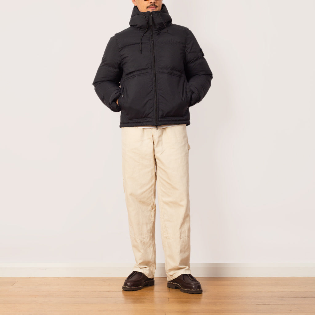 Short Down Parka - Black - V0029