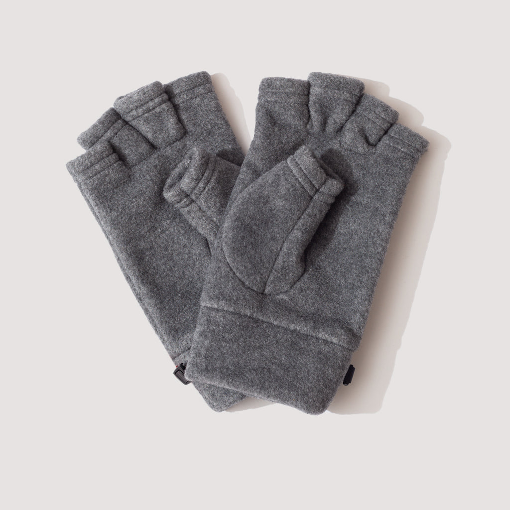 Fleece Gloves - Dark Grey