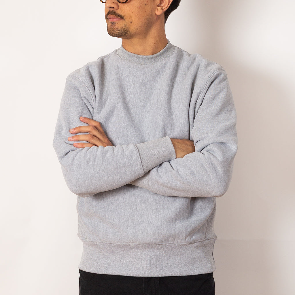 Super Weight Crewneck - Heather Grey