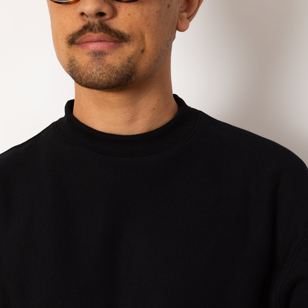 Super Weight Crewneck - Black