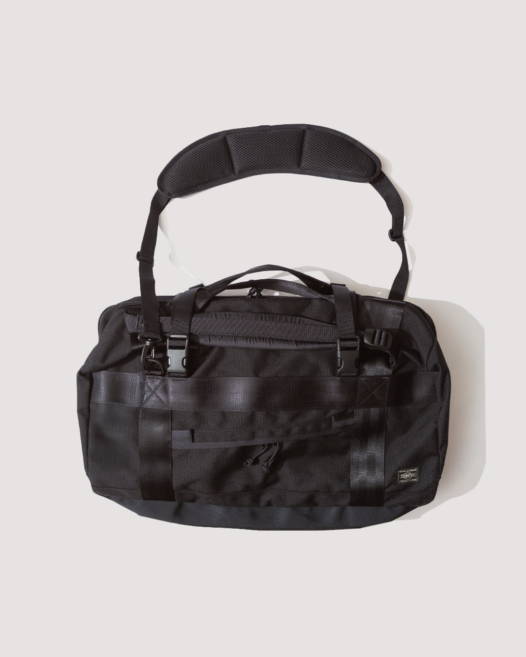Booth Pack 3 Way Duffle Bag (M) - Black | Porter - Yoshida & Co 