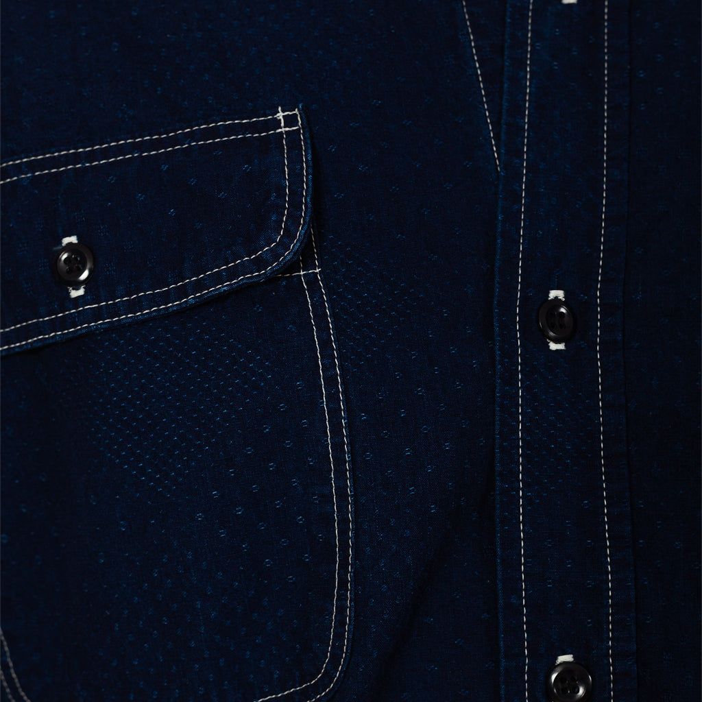 Relaxed Fit Work Shirt for Peggs & son. - Indigo