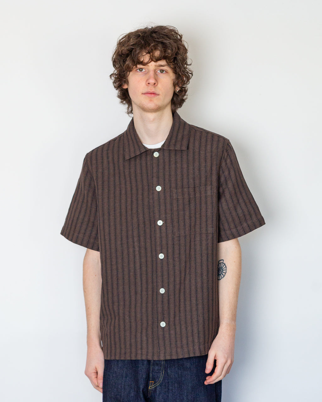 Another Shirt 2.0 - Brown Stripe