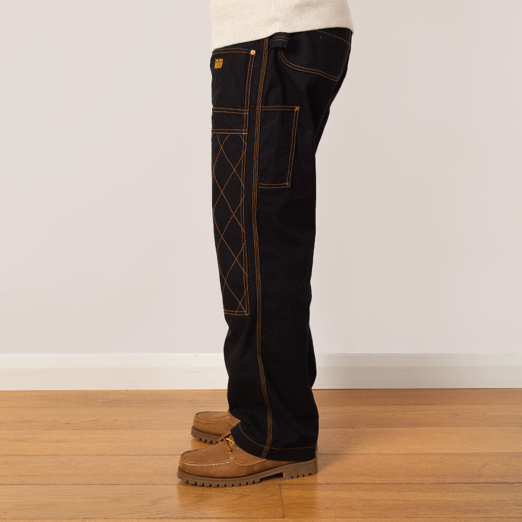 Light Canvas LUMBER Pants - Black