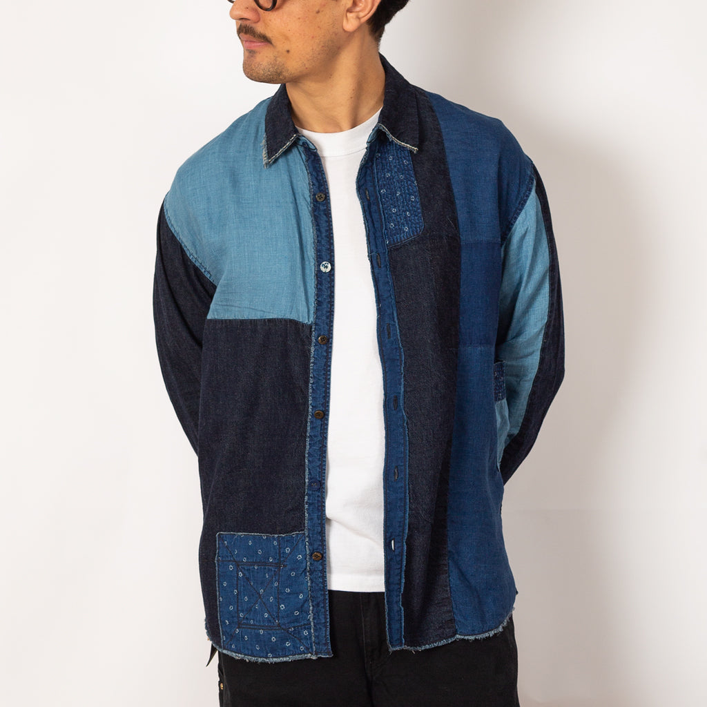 Cotton x Linen IDG KATMANDU Shirt 23' - Indigo