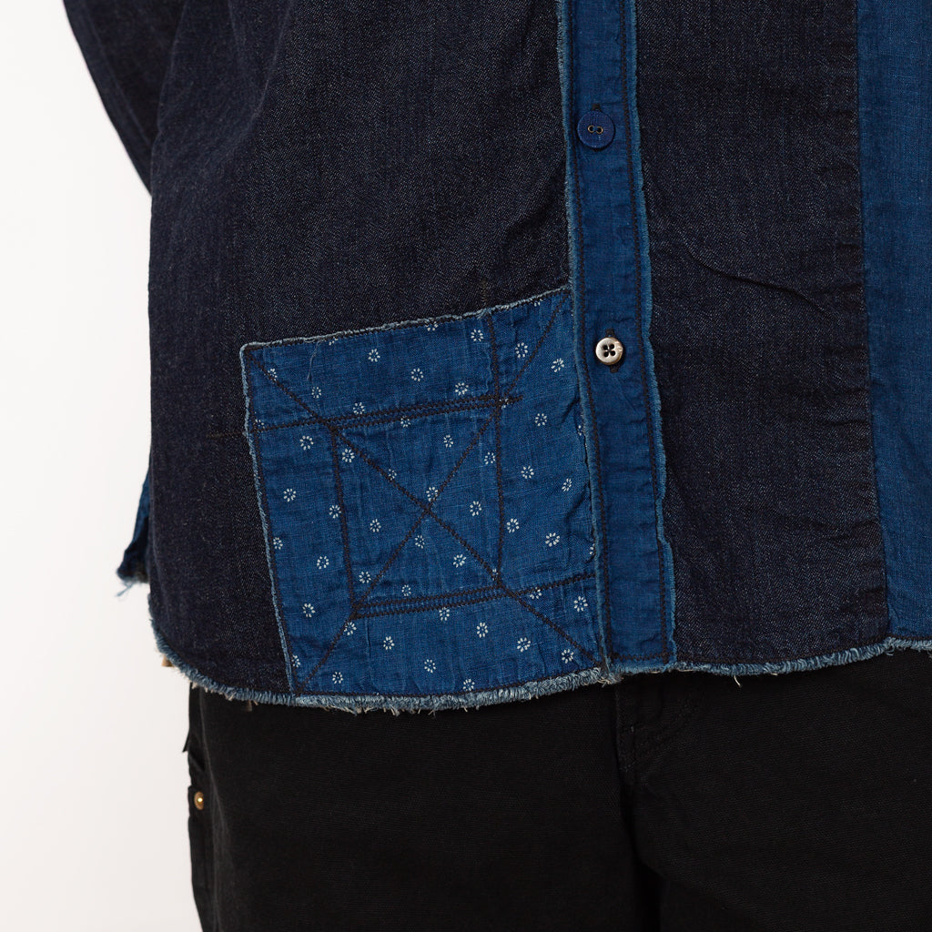 Cotton x Linen IDG KATMANDU Shirt 23' - Indigo