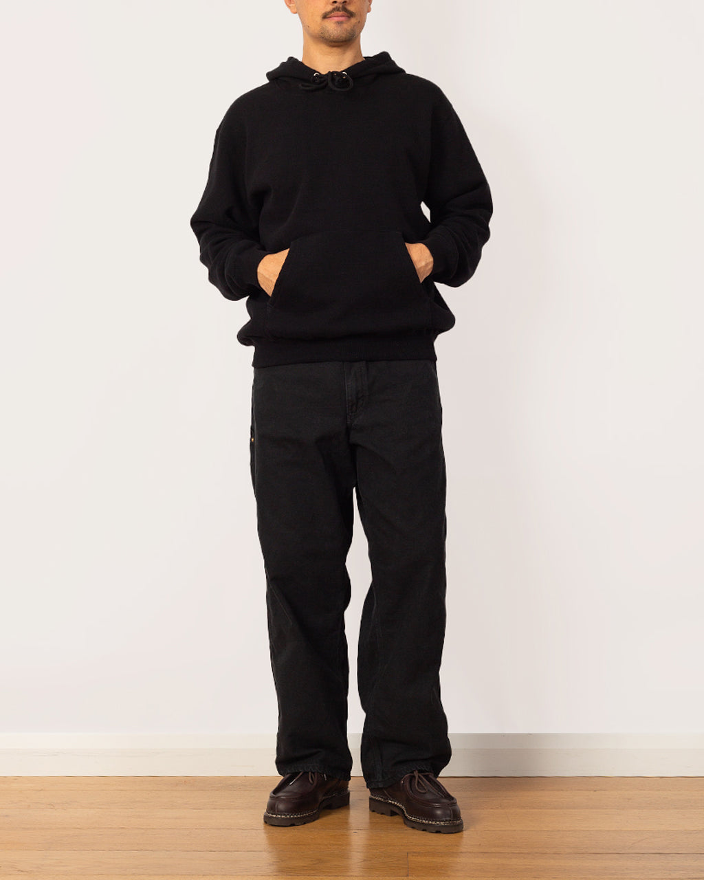 Sweat Pullover Hoodie - Black