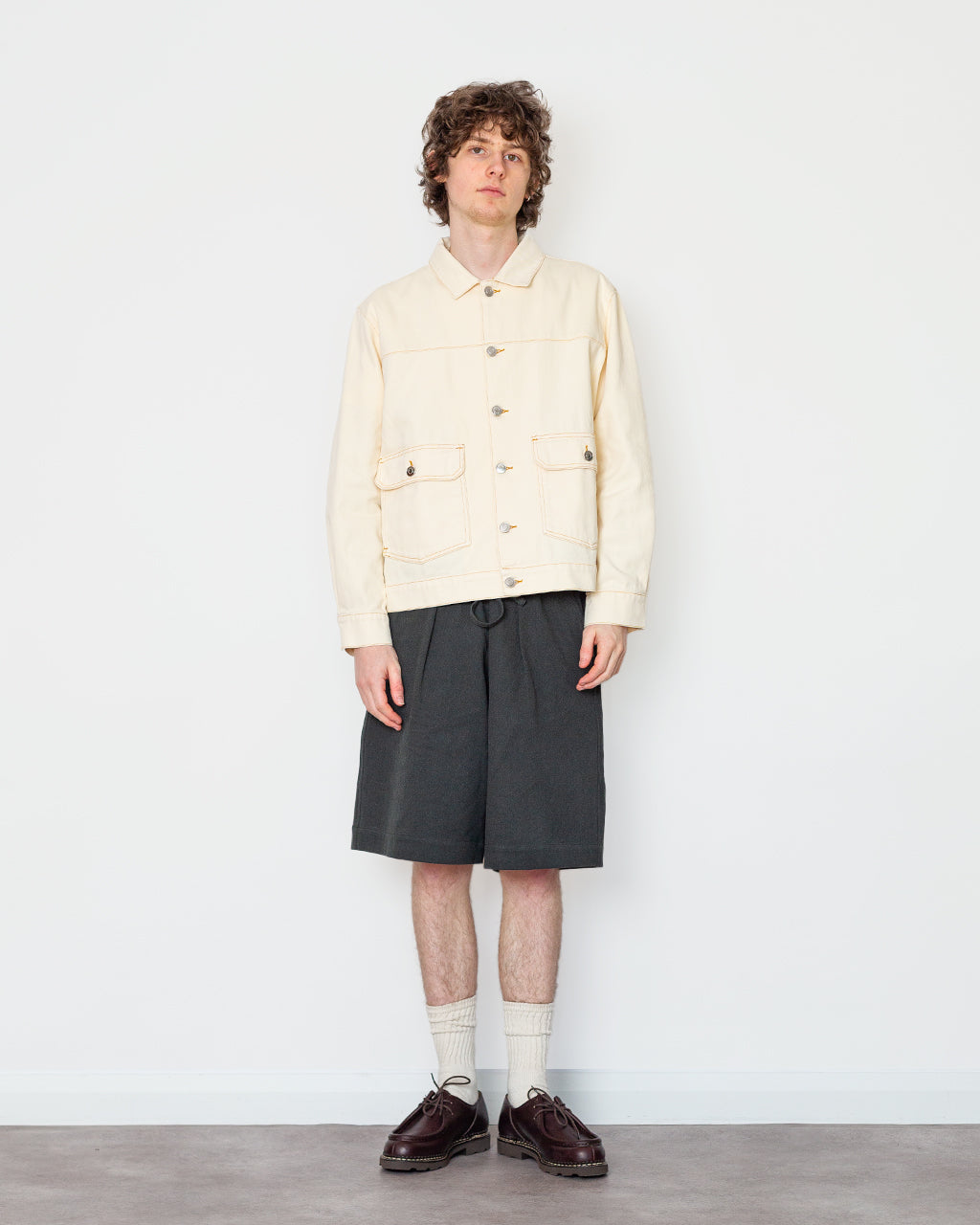 DRS Denim Jacket - Off White