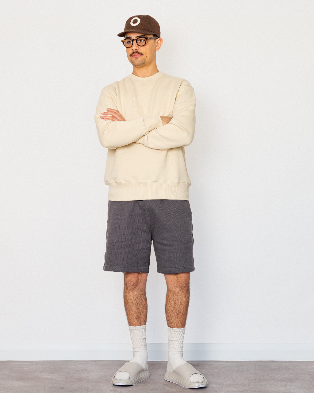 Loopback Crewneck - Putty