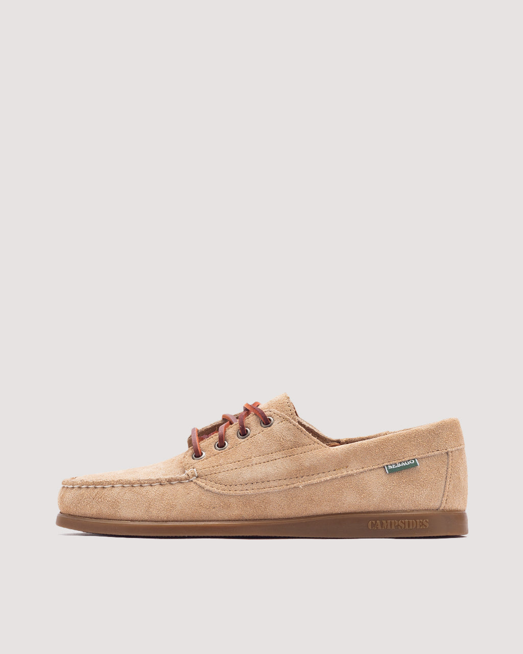 Askook Suede - Beige Camel | Sebago | Peggs & son.
