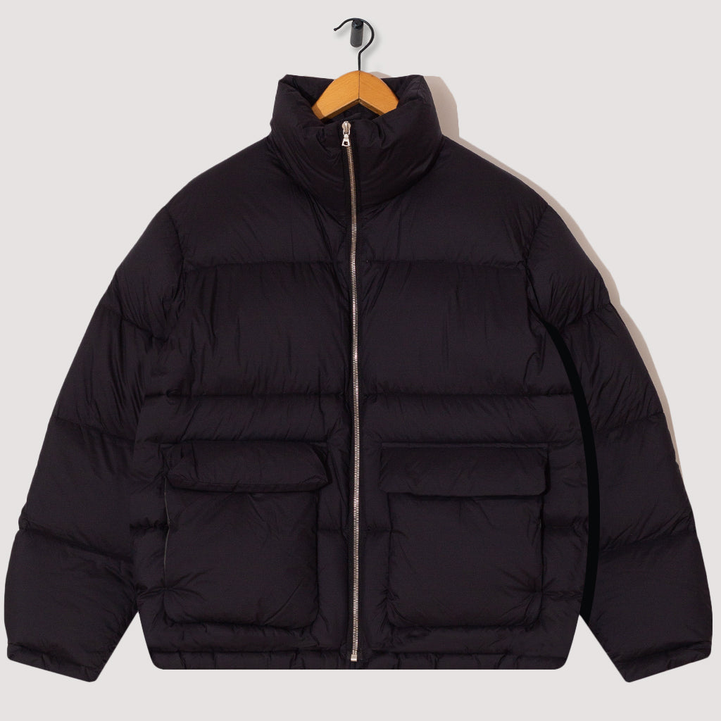 Super Light Down Blouson - Black Ripstop | Auralee | Peggs & son 