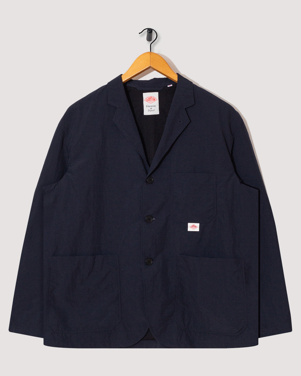Lapel Jacket - Navy | Danton | Peggs & son.