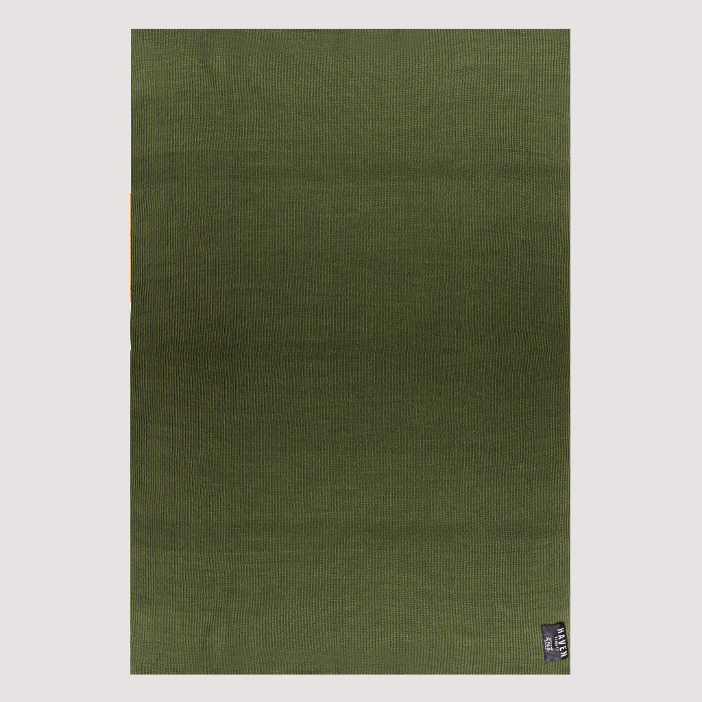 Haven II Blanket - Boreal Forrest Green Melange