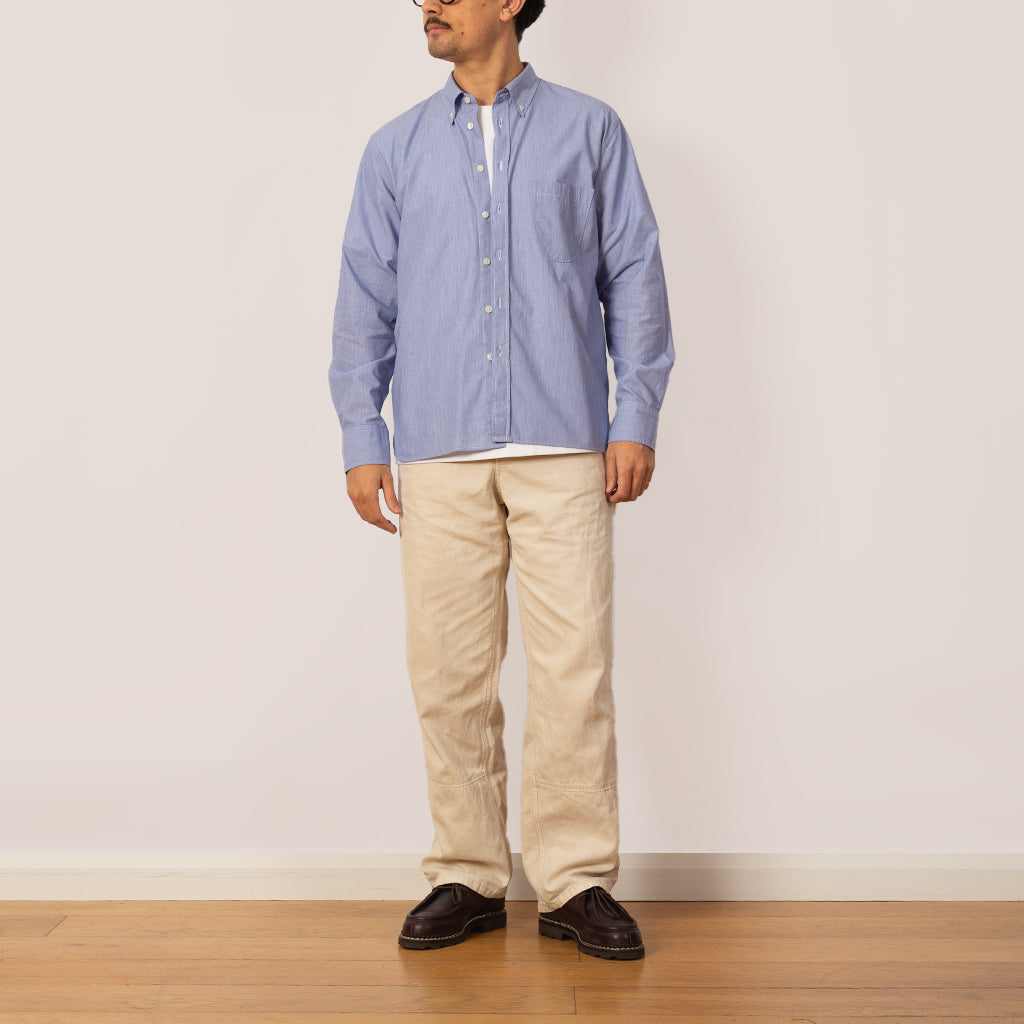 Lazy Day Shirt - Classic Stripe Blue