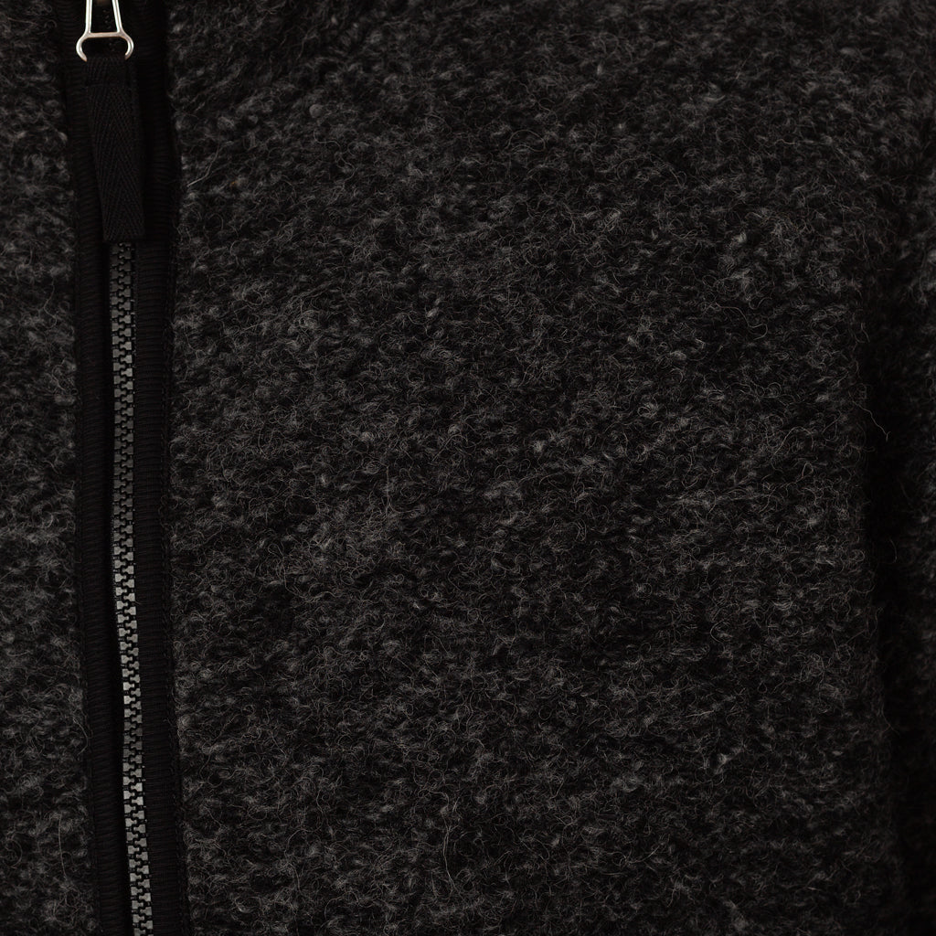 Climbing Jacket - Six Wool Fleece Black
