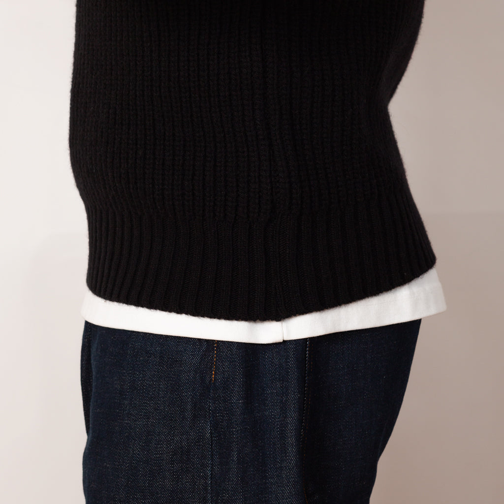 Collar Sweater - Black