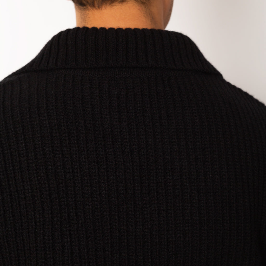 Collar Sweater - Black