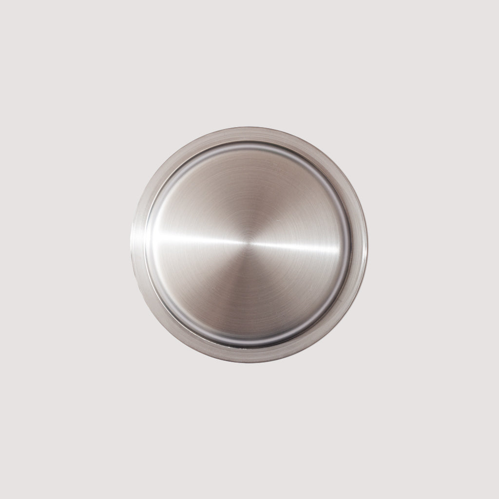 STAINLESS STEEL PLATE - Silver