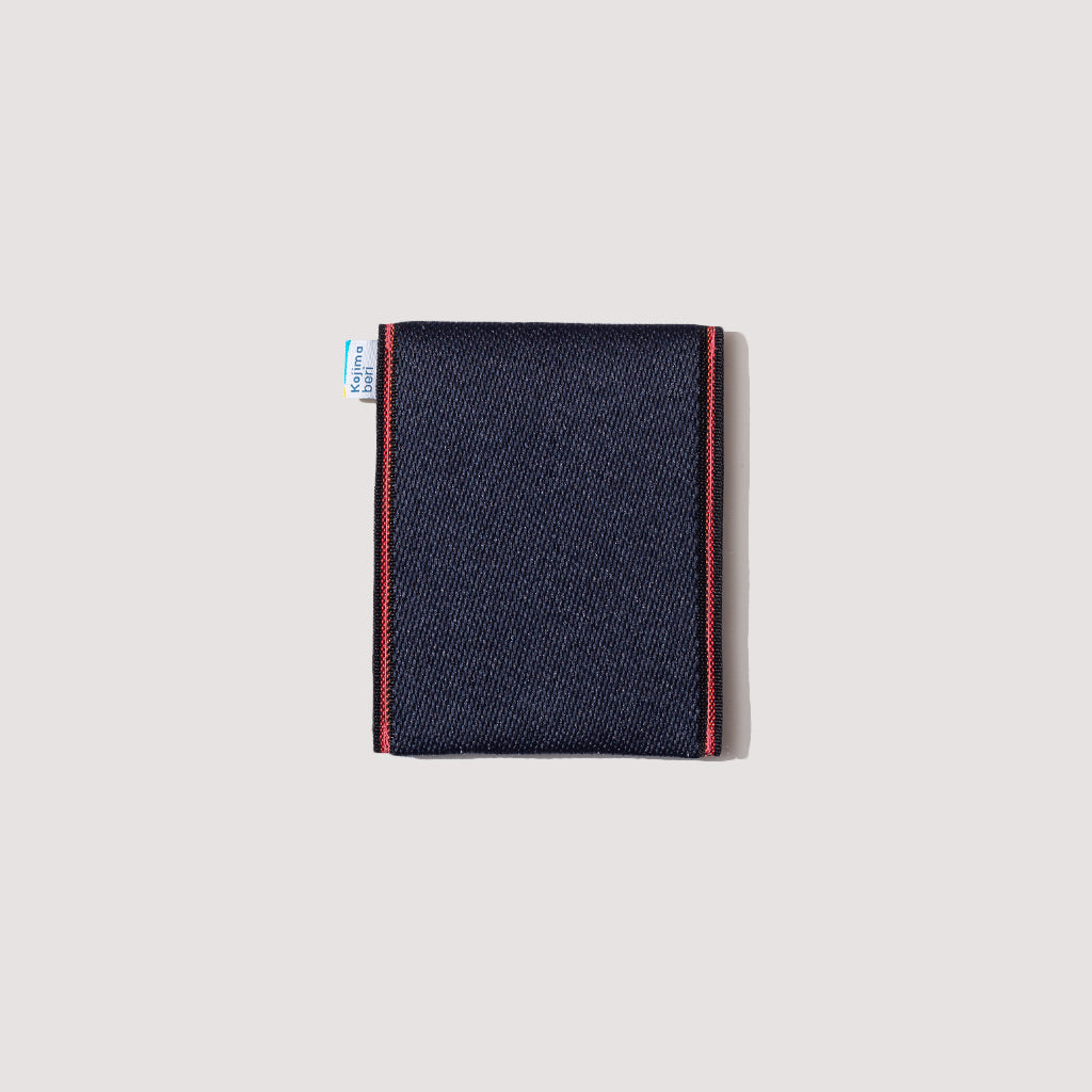 TAKATA CARD CASE - Navy/White