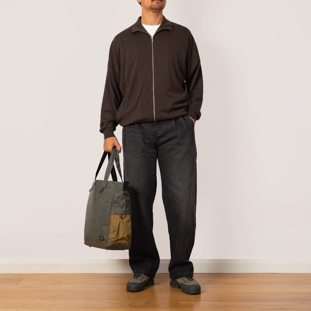 Hype 2-Way Tote Bag - Stone/Grey Sand
