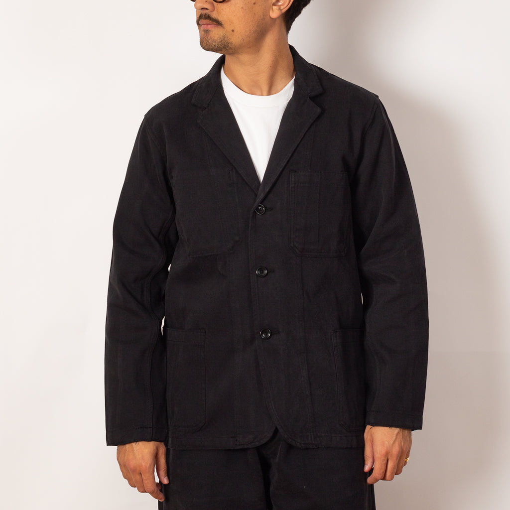 Moleskin Server Suit Jacket - Black