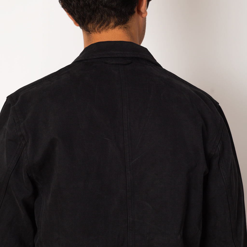 Moleskin Server Suit Jacket - Black