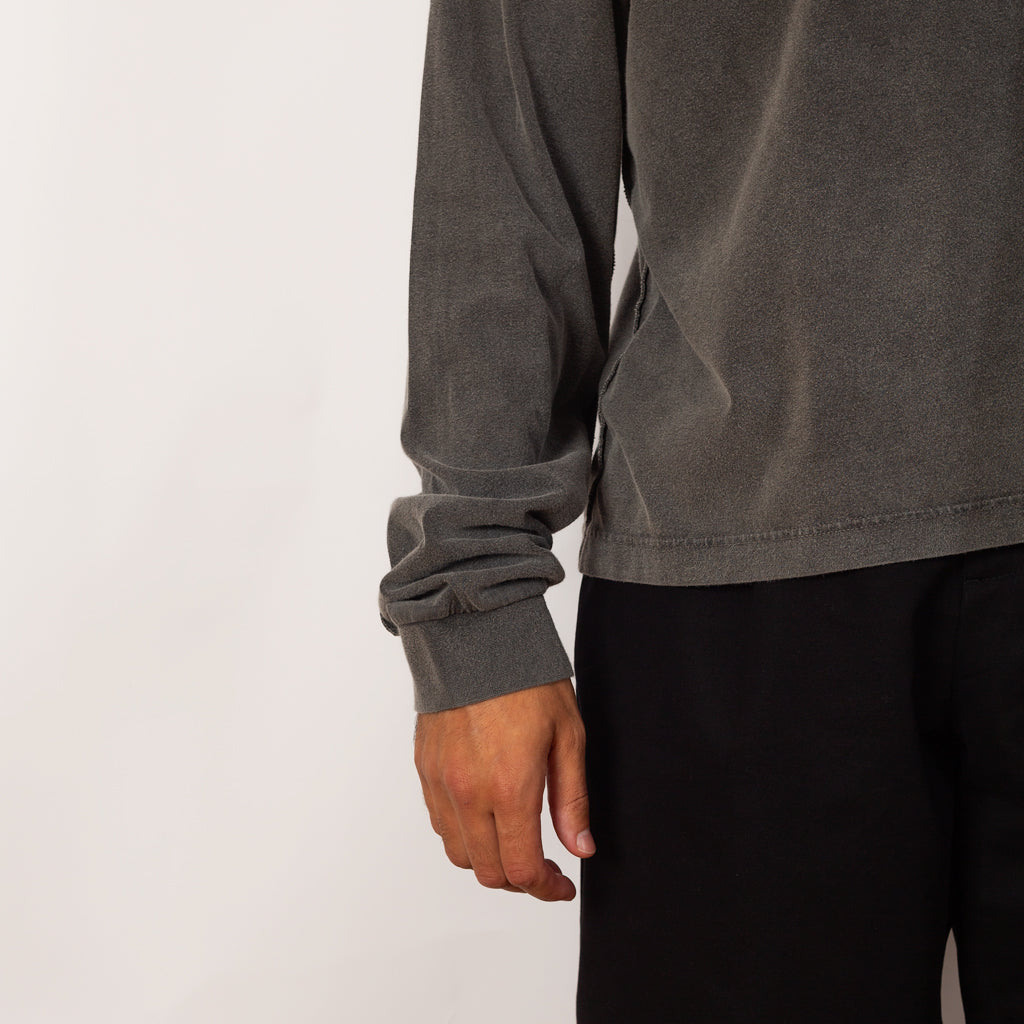 Relaxed LS Tee - Washed Graphite