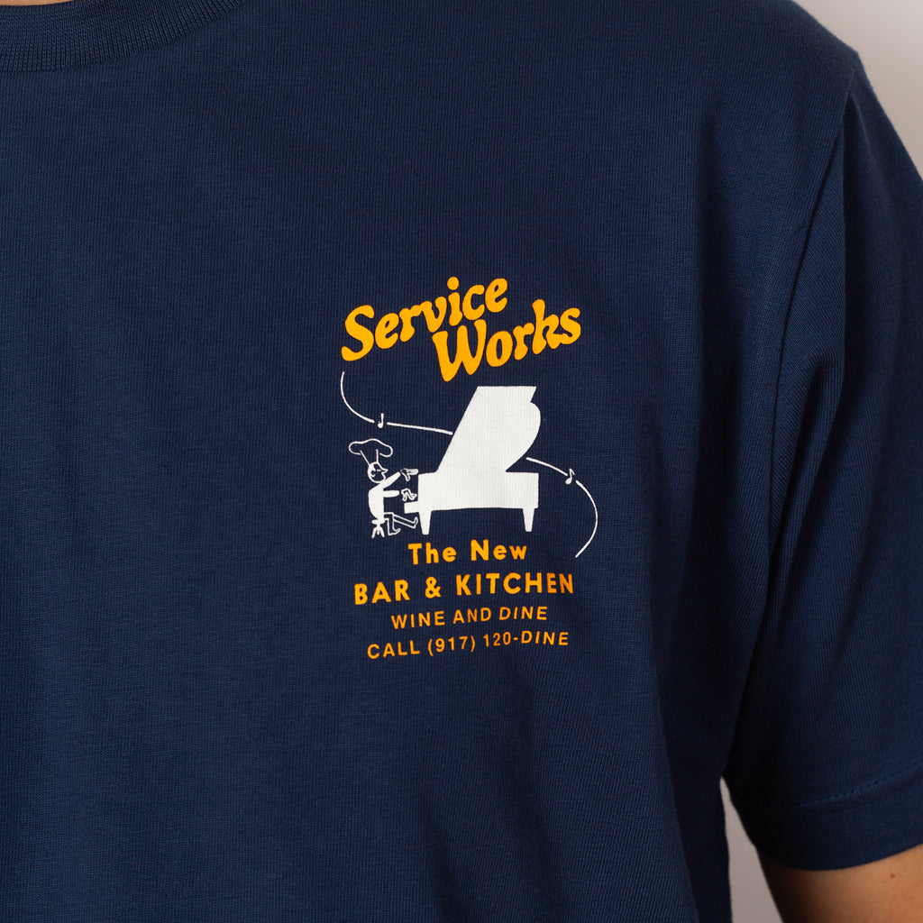 Bar + Kitchen Tee - Navy