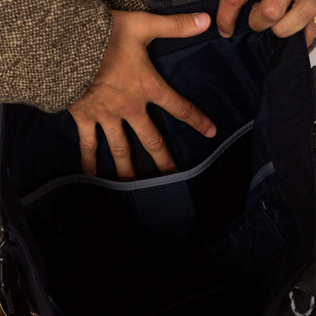 Hype 2-Way Tote Bag - Navy/Black